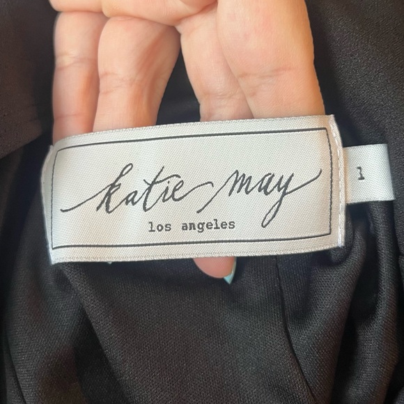 NWT Katie May Glisten Dress in Black - Picture 6 of 11